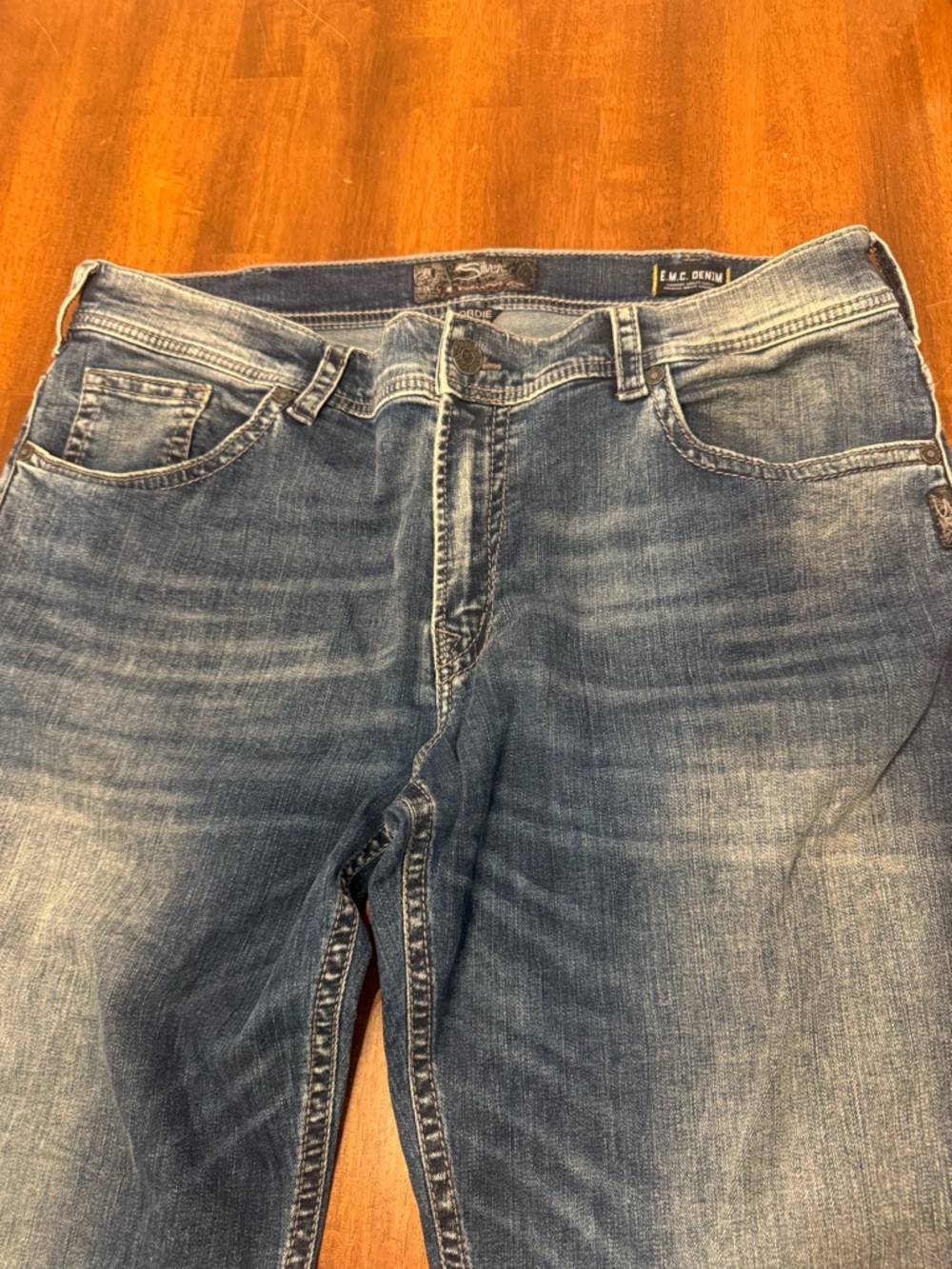 Silver brand Me s Classic Blue Washed Jeans 40 x 32 - Picture 2 of 5